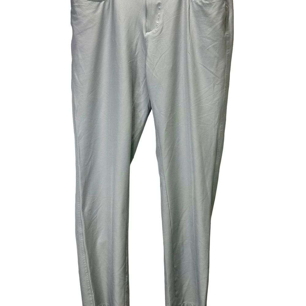 Greg Norman Gray Chino Straight Leg Golf Pants Size 36x30